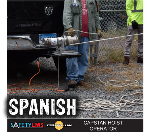 Capstan Hoist Operations - Spanish