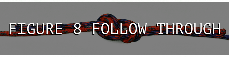 how to tie figure 8 follow through knots by comtrain